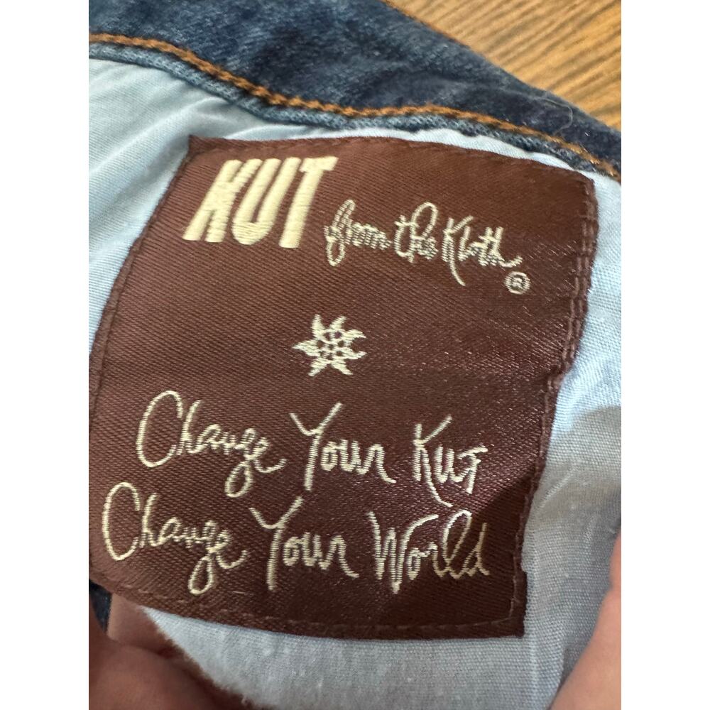 Kut From The Kloth Boyfriend Jeans Medium Wash Size 6 - Picture 8 of 11